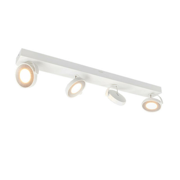 Philips Clockwork Led Deckenstrahler Deckenlampe Hängelampe Lampe 4 Flammig Weiß B-Ware