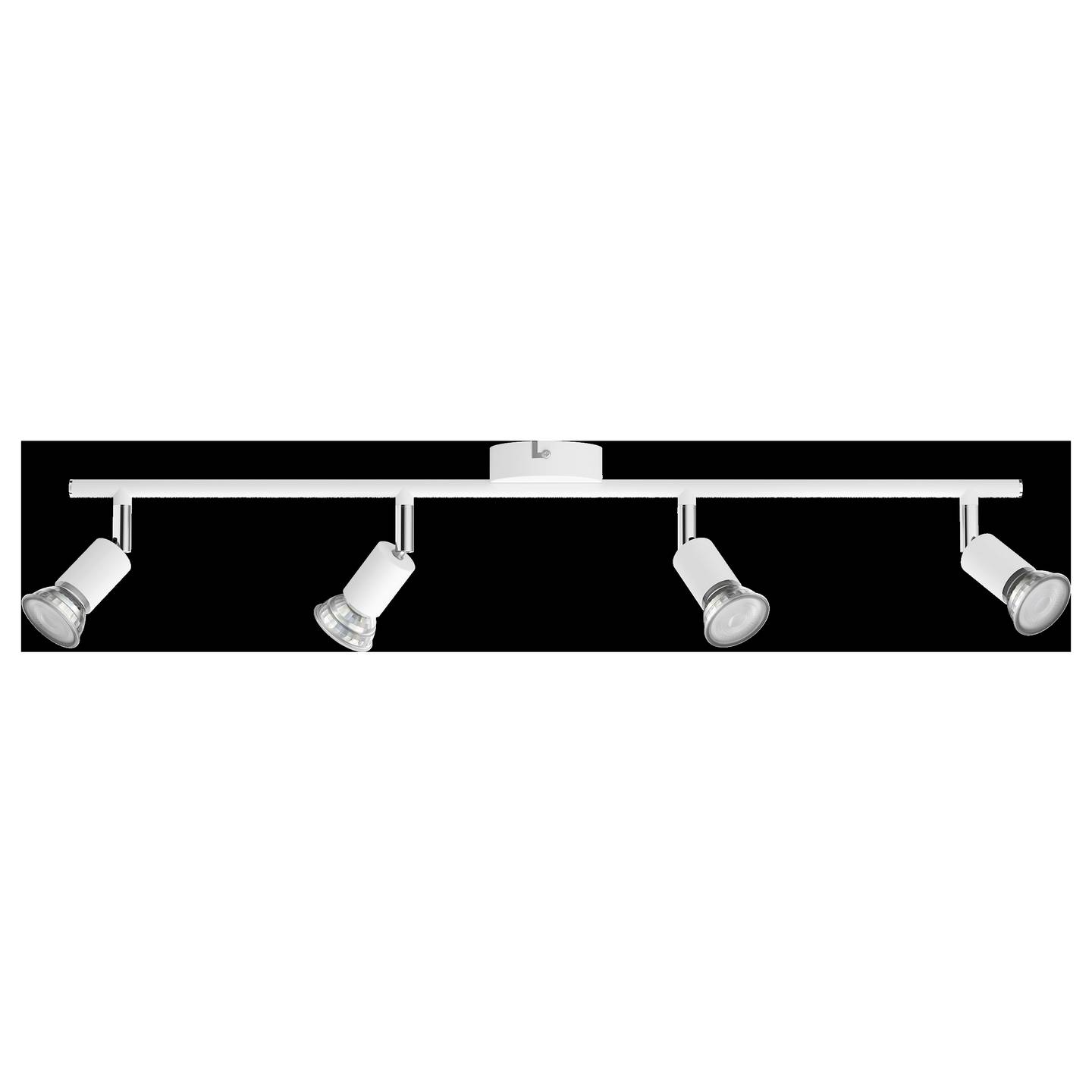 B-Ware Philips Deckenstrahler Spot Licht Weiß Gu10 4er Max 4x50 W Lampenfassung Lampe  - 8719514465190