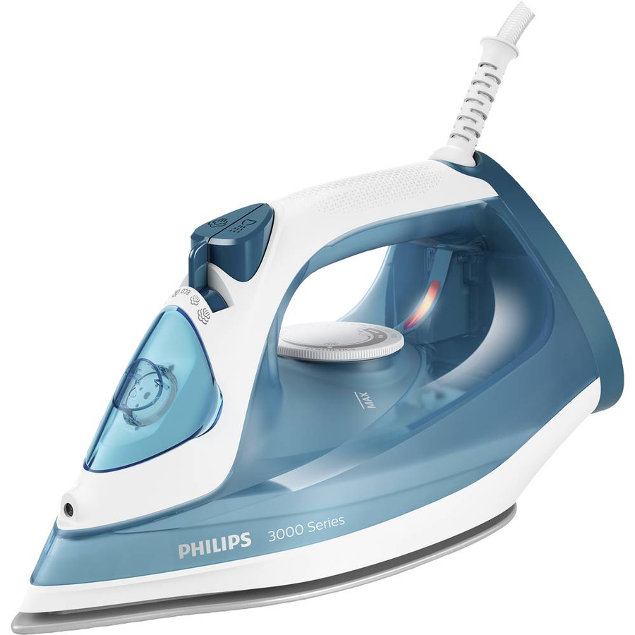 Philips Home Dst3011/20 Dampfbügeleisen Weiß Hellblau 2100 W Bügeleisen  B-Ware - 8720389003035