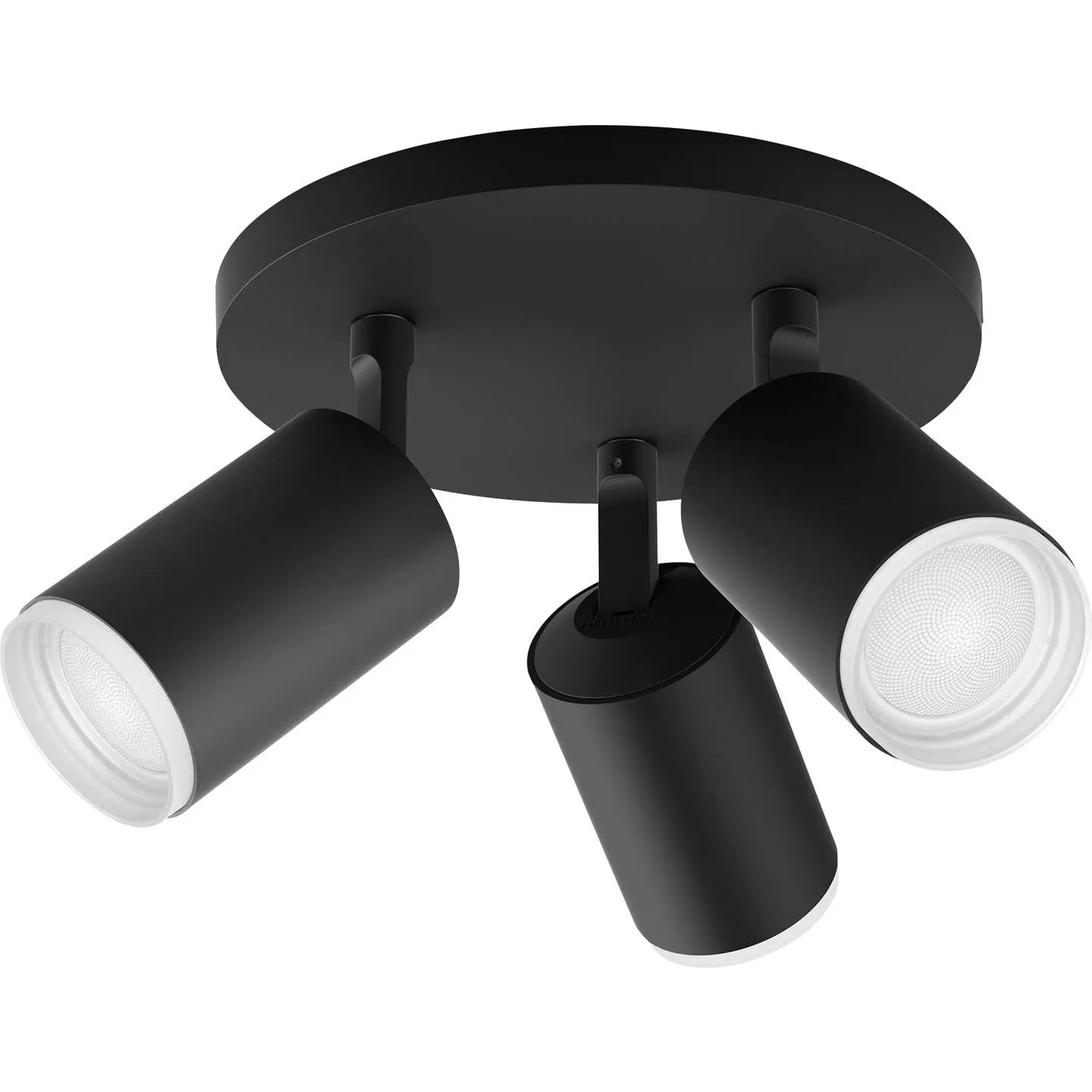 B-Ware Philips Fugato Platte Spirale Schwarz Led Lampe 3flg Hauptbeleuchtung Siehe Text - 8720169319332