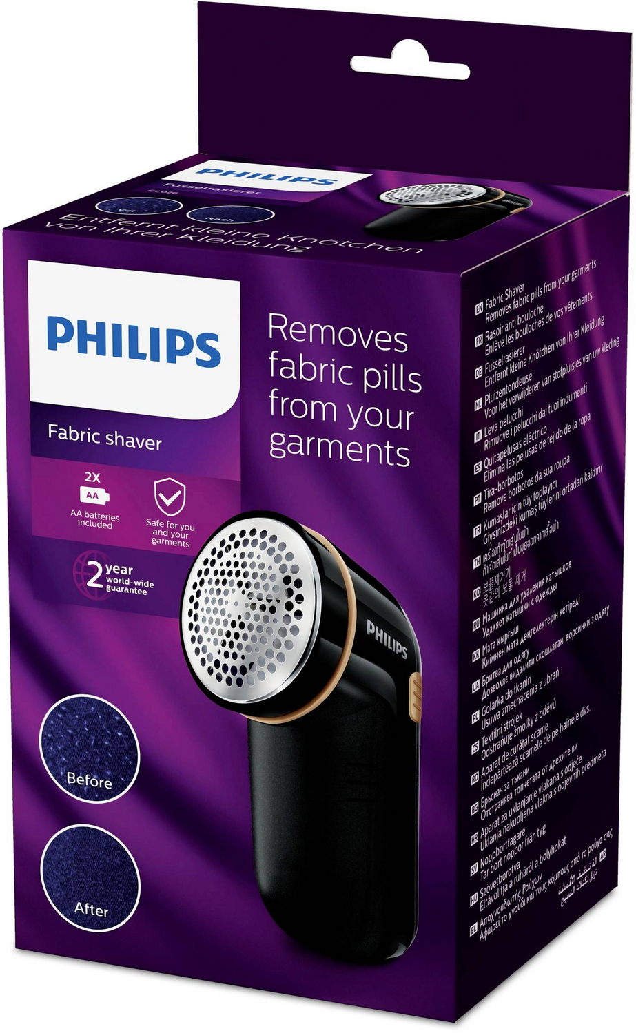 B-Ware Philips Gc026/80 Fusselrasierer Pillingrasierer Fusselentferner 21 Stück - 8720389024962