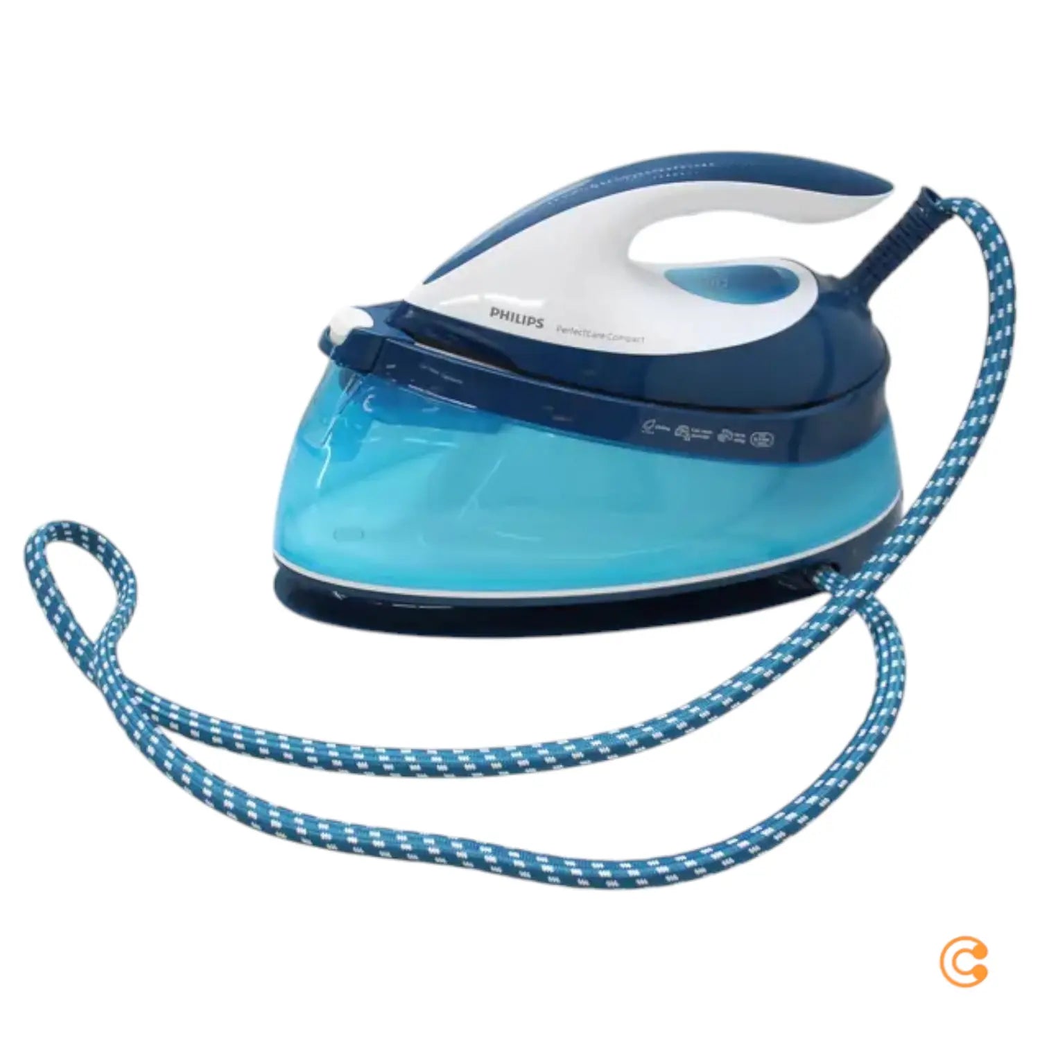 C-Ware Philips Perfect Care Compact Gc7840/20 Dampfbügelstation Siehe Text/Foto - 8710103935841