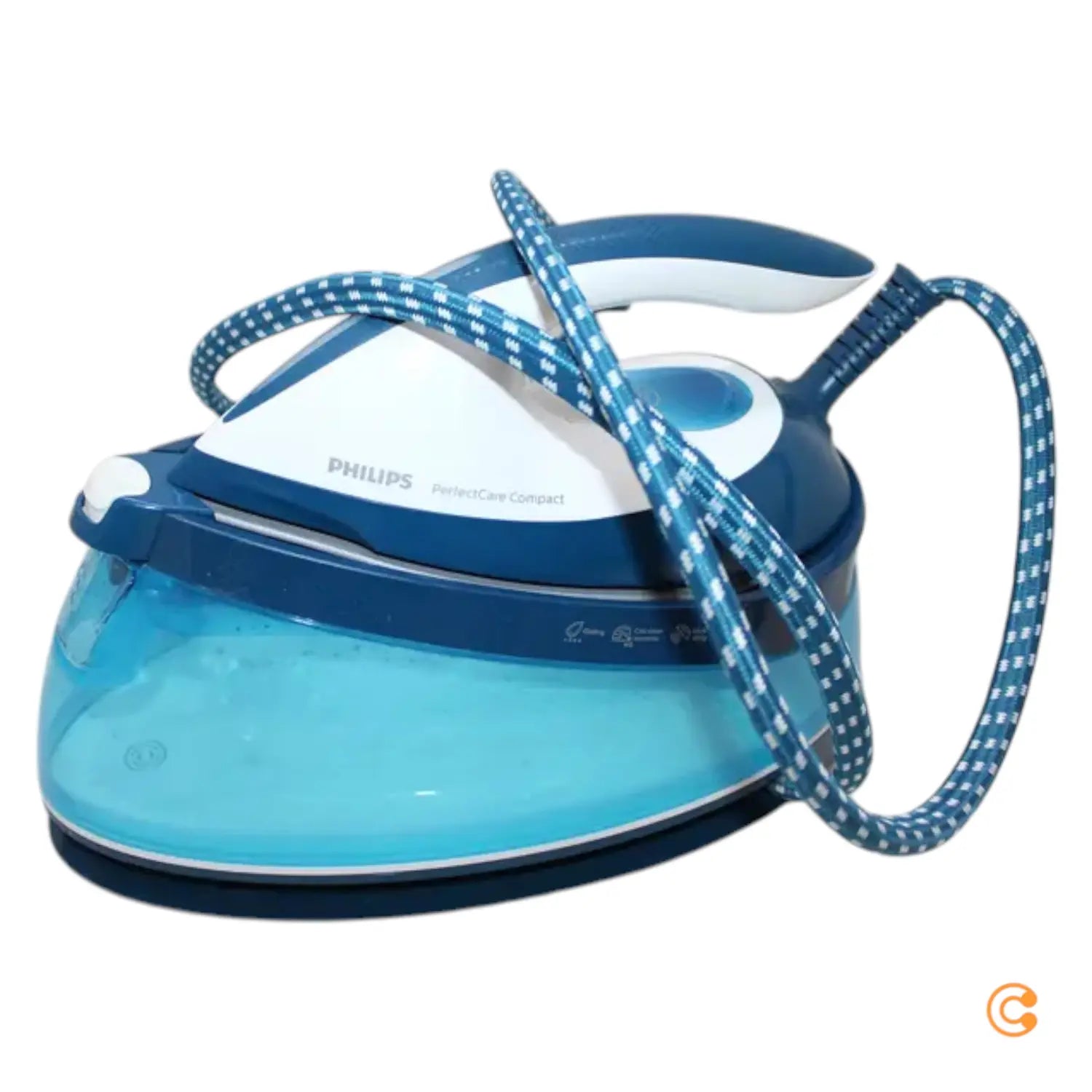 C-Ware Philips Perfect Care Compact Gc7840/20 Dampfbügelstation Siehe Text/Foto - 8710103935841