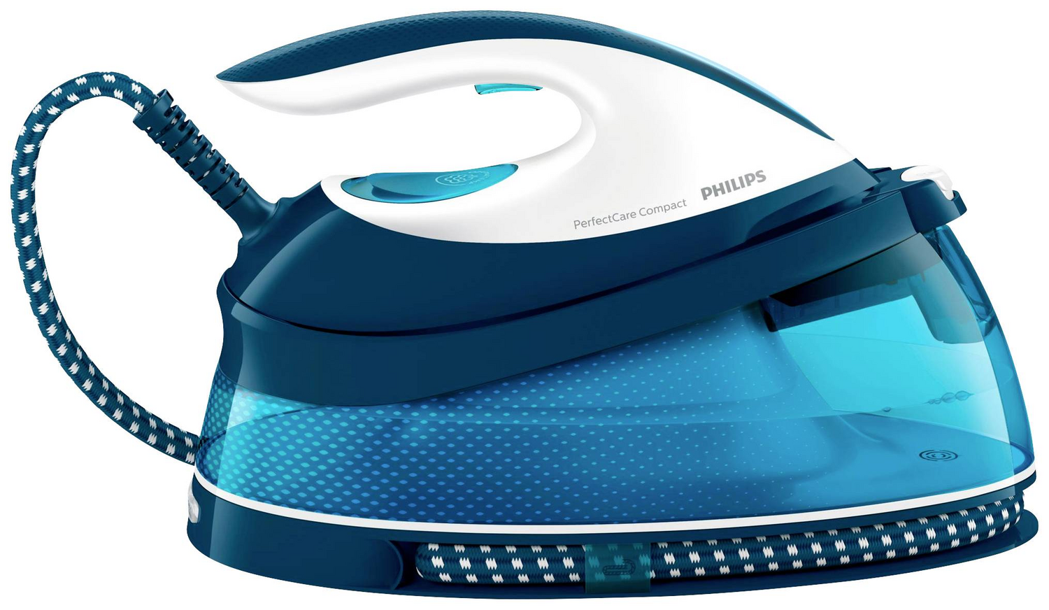 B-Ware Philips Perfect Care Compact Gc7840/20 Dampfbügelstation Dampfbügeleisen Glätter  - 8710103935841