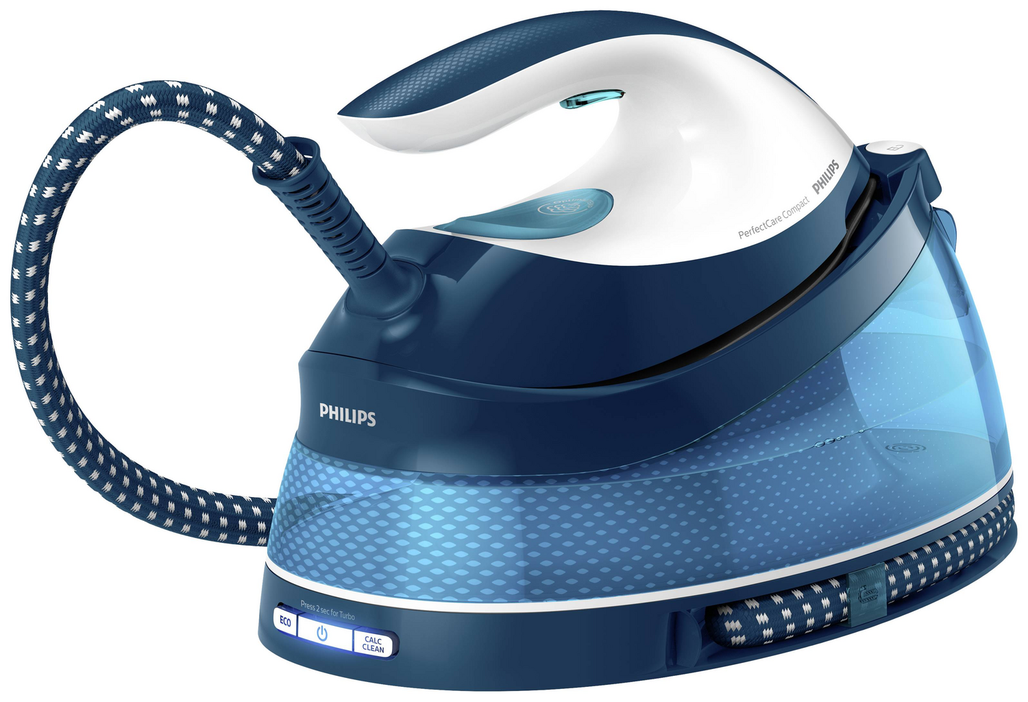 B-Ware Philips Perfect Care Compact Gc7840/20 Dampfbügelstation Dampfbügeleisen Glätter  - 8710103935841