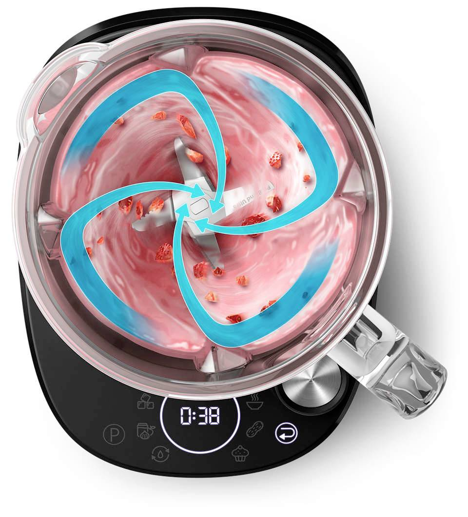 D-Ware Philips Standmixer Hochleistungsmixer Mixer Smoothie Maker 1500 W Silber Defekt - 8720389013539