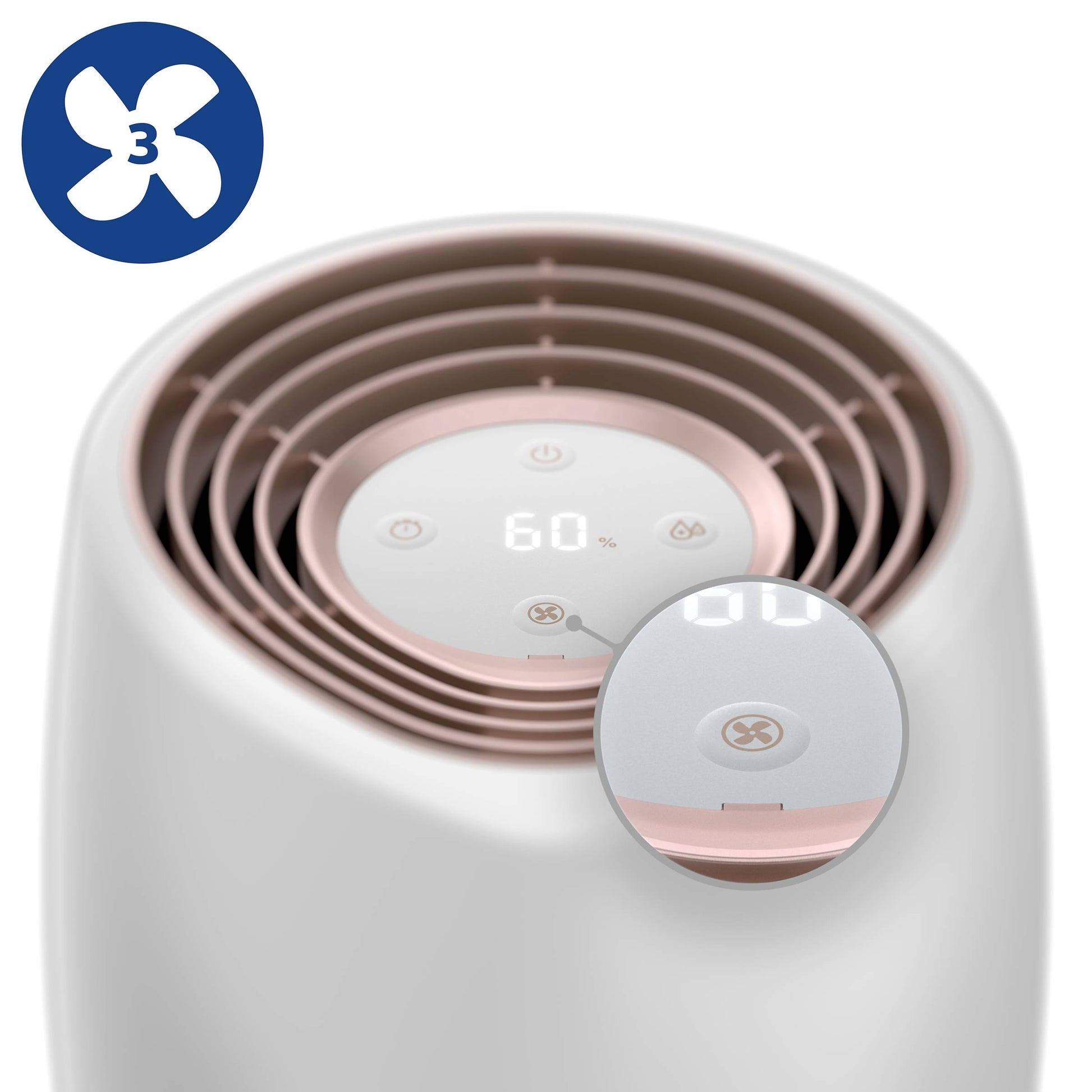 Philips Luftbefeuchter NanoCloud HU2716/10 Hygienisch 2l 0.2 Befeuchter - 8710103941859