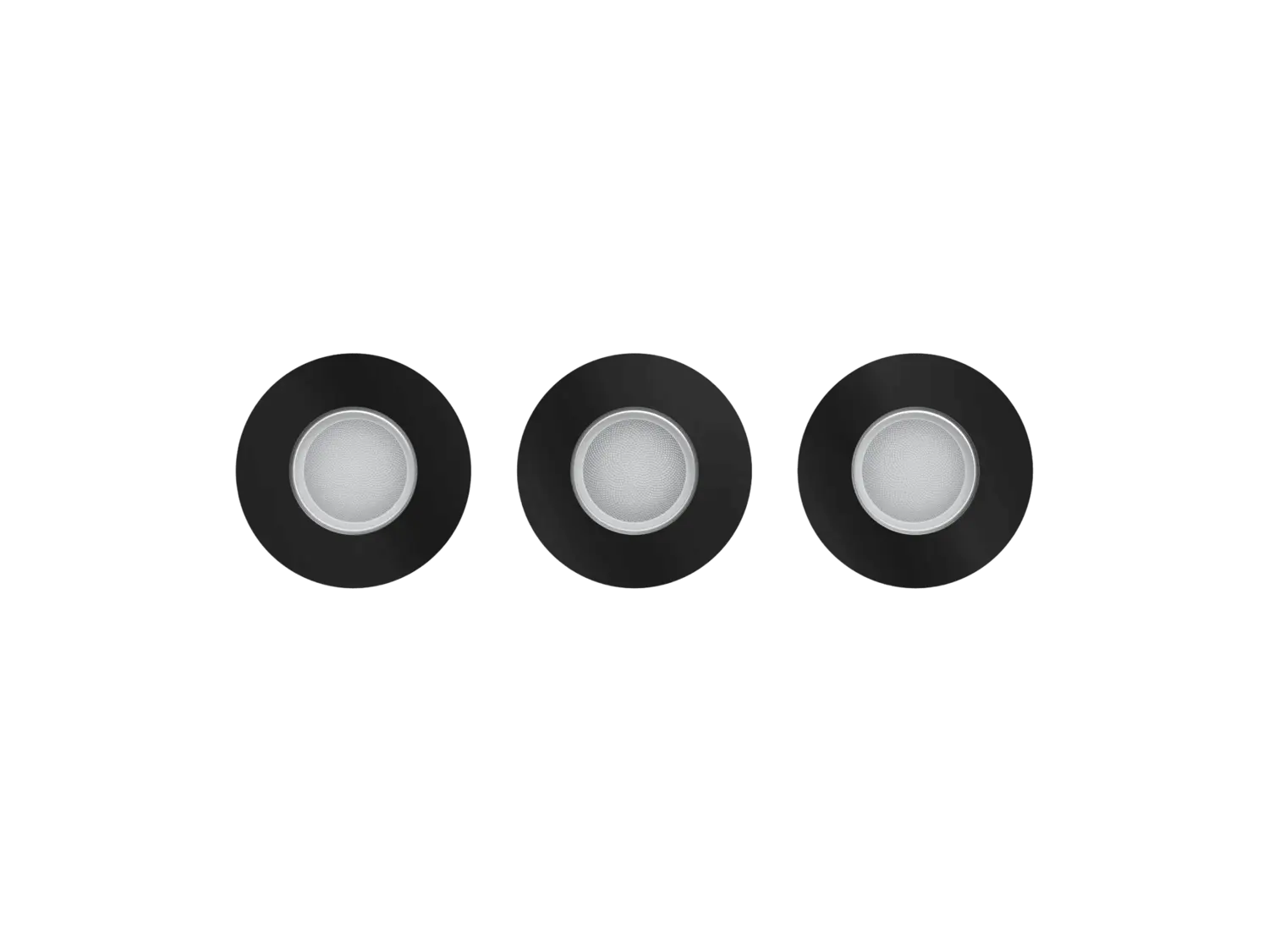 B-Ware Philips Hue Deckenleuchte Einbauspot Spot Smart Led Innenbereich Schwarz 3x Set  - 8720169320895
