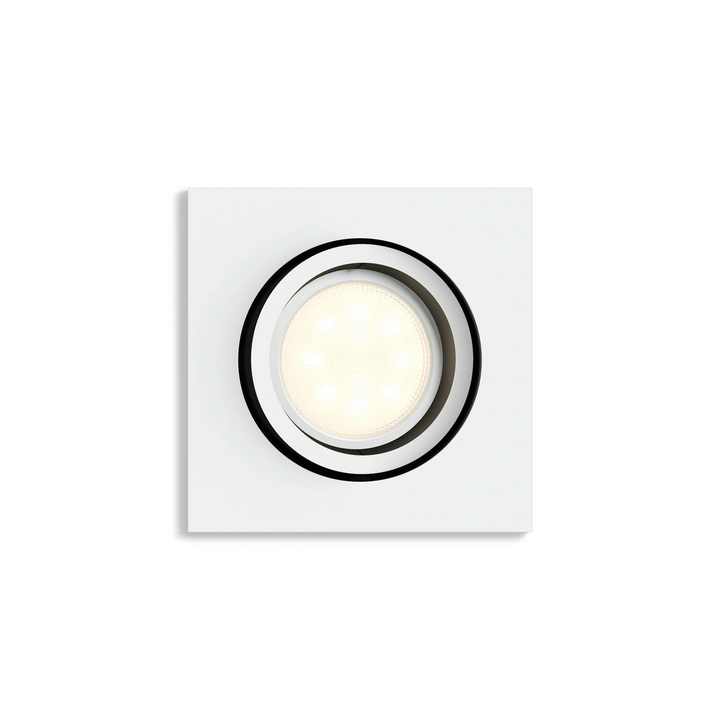 Philips Hue Milliskin Led Einbauspot Wandspot Deckenlampe Spot Eckig Weiß Lampe B-Ware - 8719514338609