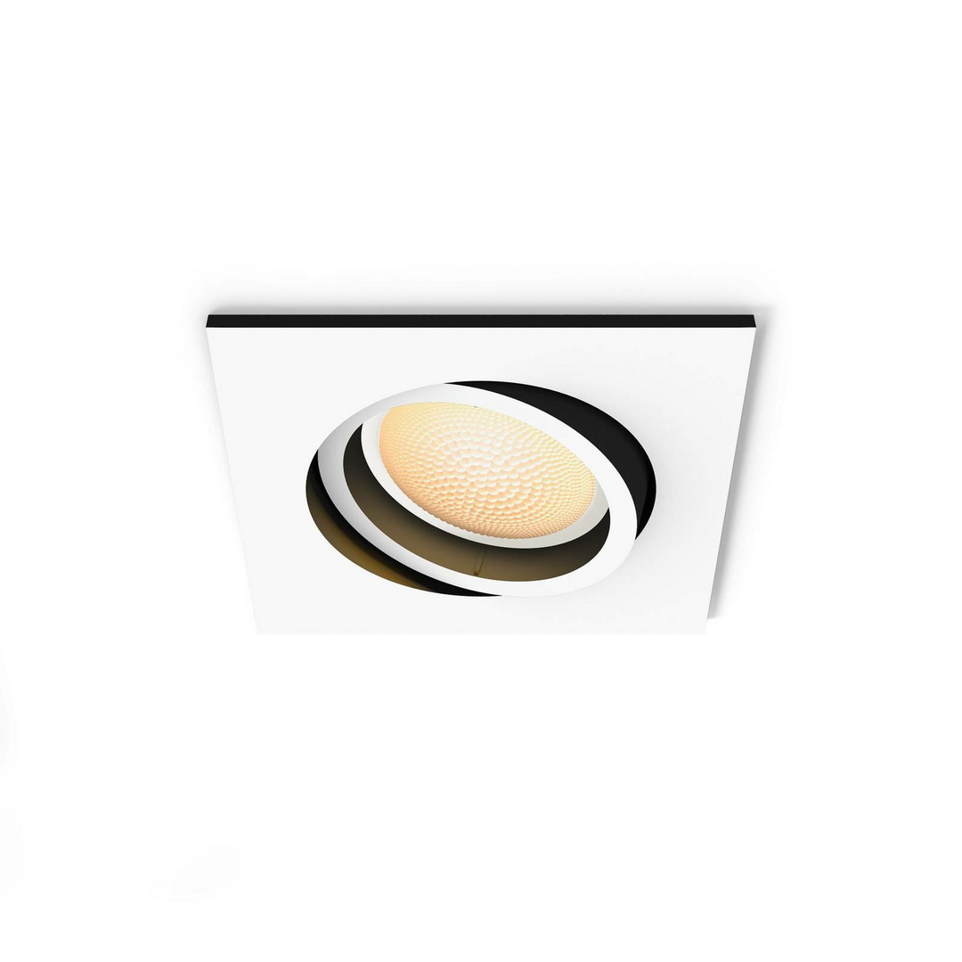 Philips Hue Milliskin Led Einbauspot Wandspot Deckenlampe Spot Eckig Weiß Lampe B-Ware - 8719514338609