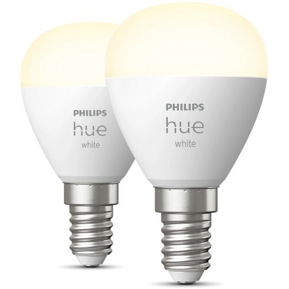 B-Ware Philips Hue Luster Doppelpack White E14 2 X 470 Lm Glühbirne Led Leuchtmittel
