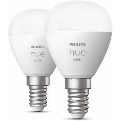 B-Ware Philips Hue Luster Doppelpack White E14 2 X 470 Lm Glühbirne Led Leuchtmittel