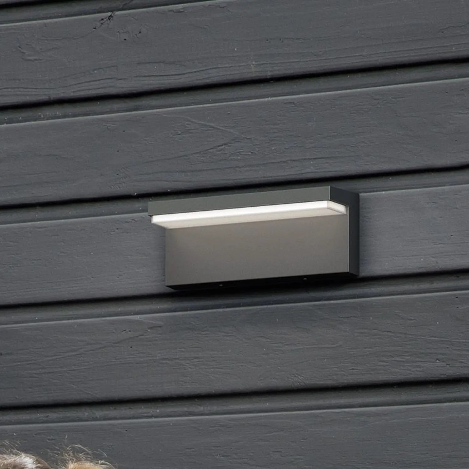 B-Ware Philips Led Außenwandleuchte Außenlampe Licht 2700 K Anthrazit Bustan Ue Led - 8720169257252