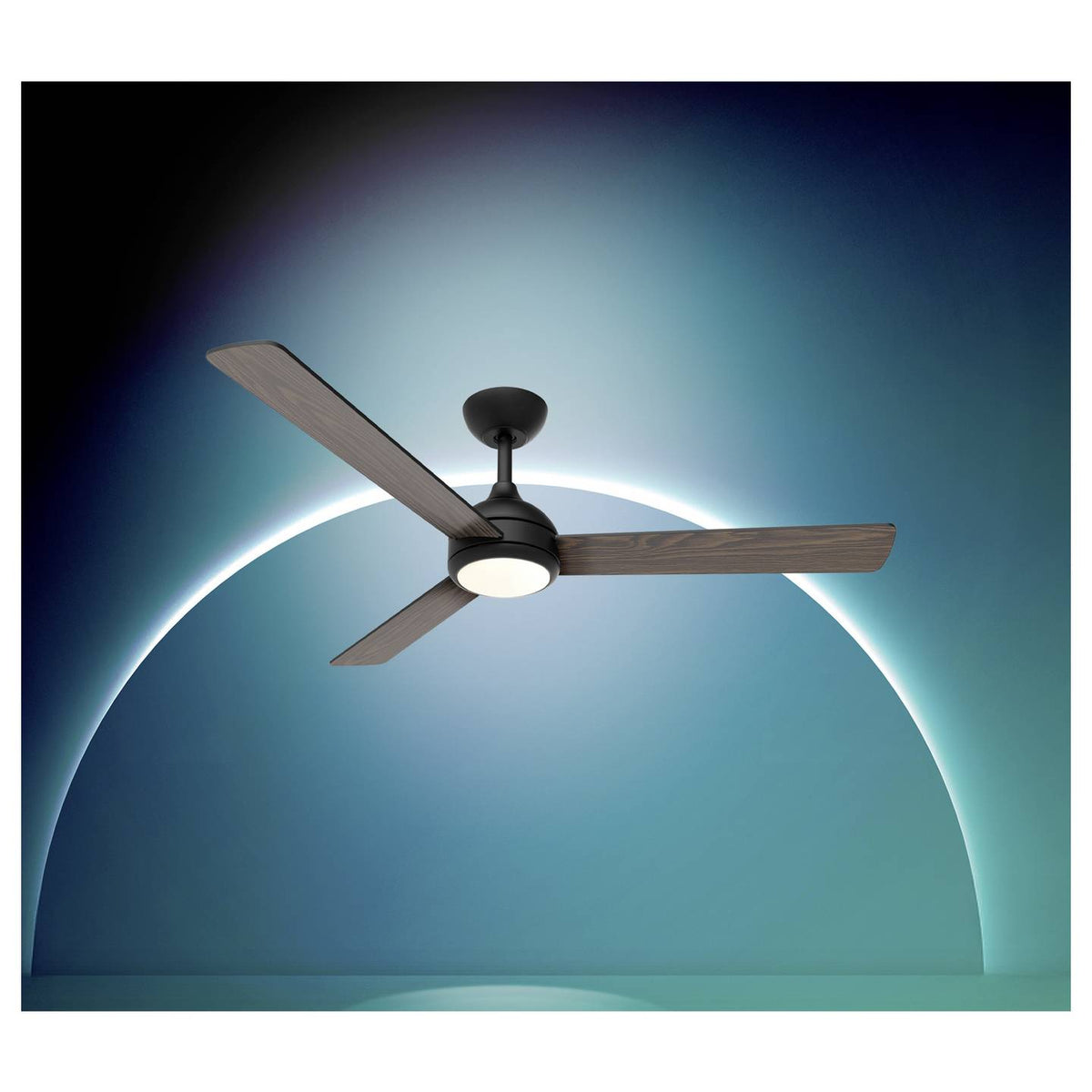 Philips Deckenventilator Ventilator LED Fernbedienung Licht Braun Schwarz Dimm - 8721103103178