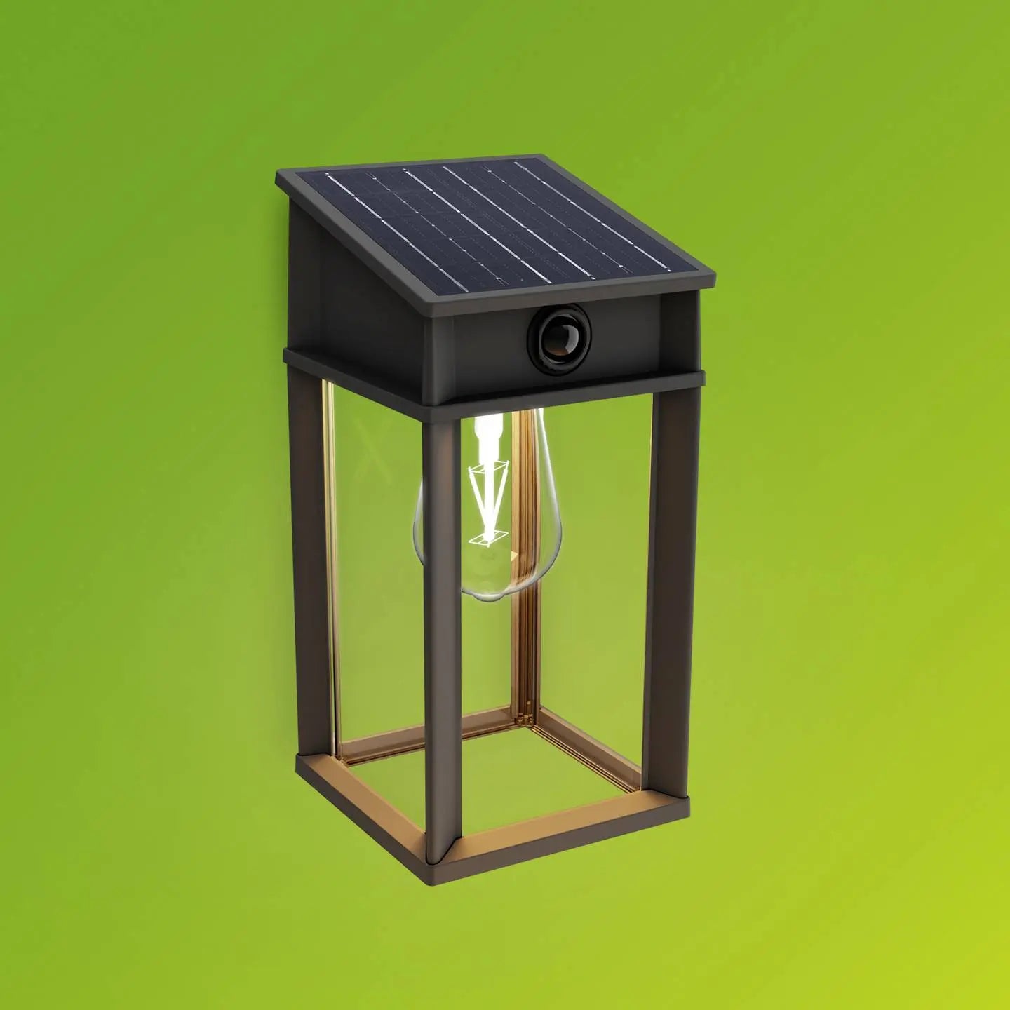 B-Ware Philips Led Geri Solar Außenwandleuchte Lampe Bewegungsmelder Led 3.2 W Schwarz - 8720169361829