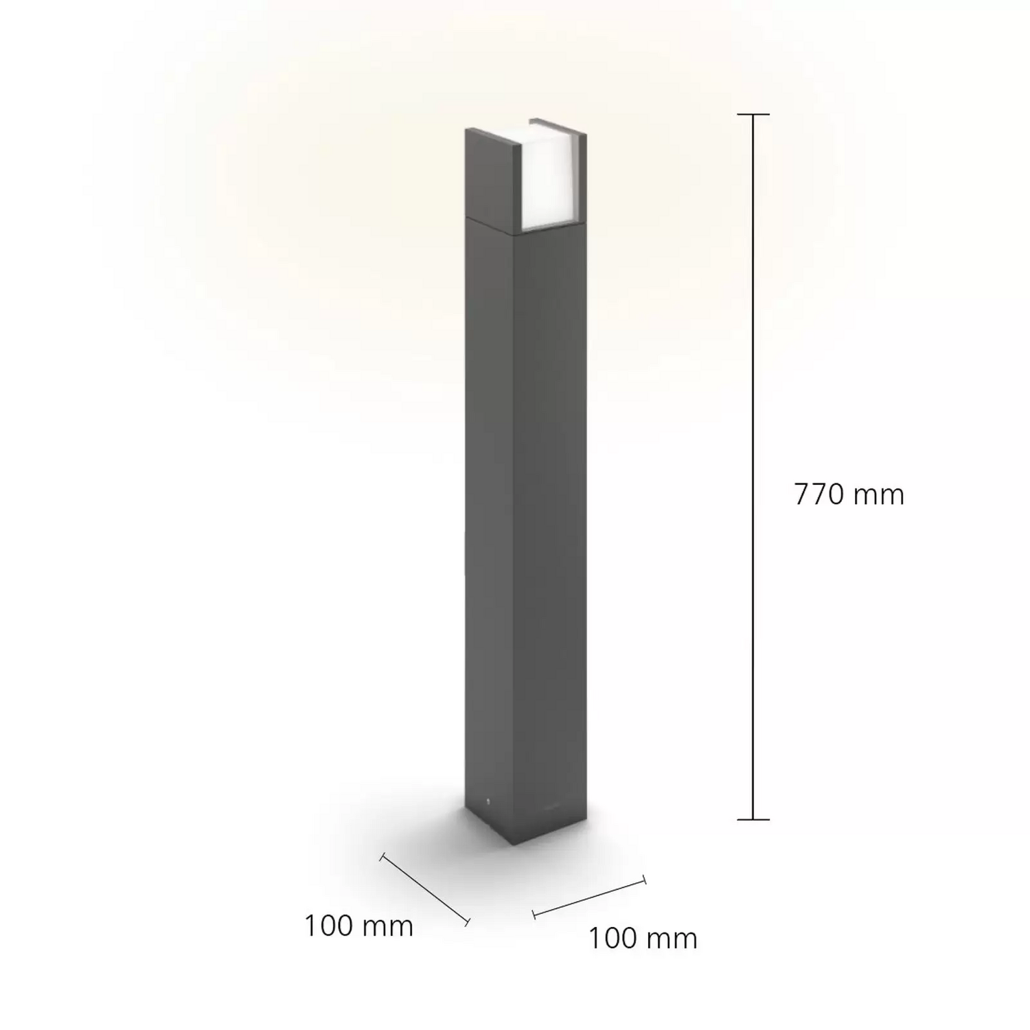 B-Ware Philips Led Wegeleuchte Arbour Ue Sockelleuchte Lampe Leuchte Spot Licht  - 8720169278080