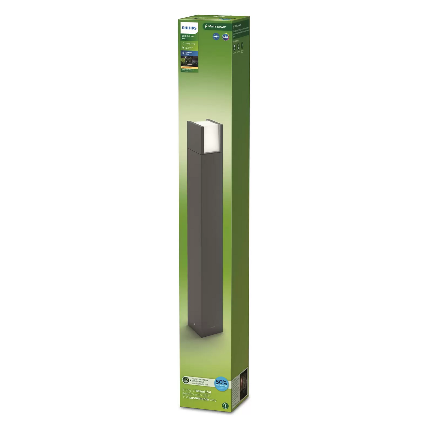 B-Ware Philips Led Wegeleuchte Arbour Ue Sockelleuchte Lampe Leuchte Spot Licht  - 8720169278080