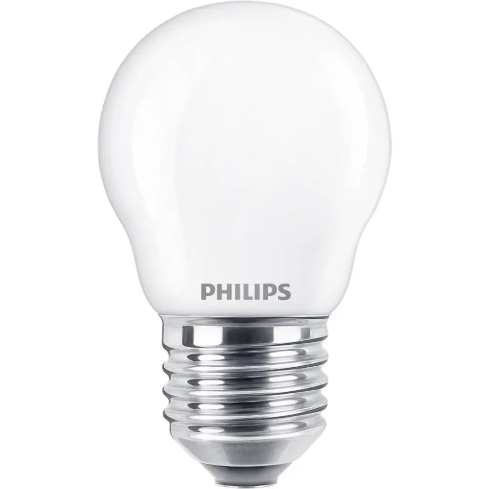 B-Ware Philips Led Lampe Glühbirne E27 Warmweiß Tropfen 2,2 W Weiß Leuchtmittel 10 Stück - 8718699763459