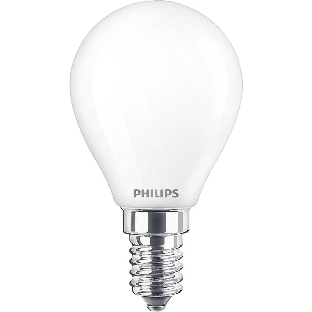 B-Ware Philips Led Lampe Glühbirne E14 Tropfenform Warmweiß 4,3 W Weiß 2er Pack 3 Sets - 8718699777715