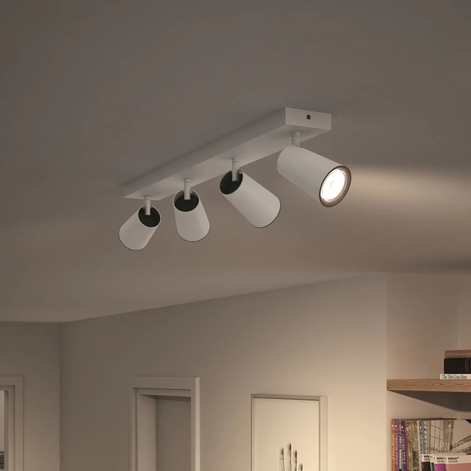 B-Ware Philips Deckenleuchte Strahler Spot Weiß My Living Paisley Gu10 Led 4 Flammig - 8718696164747