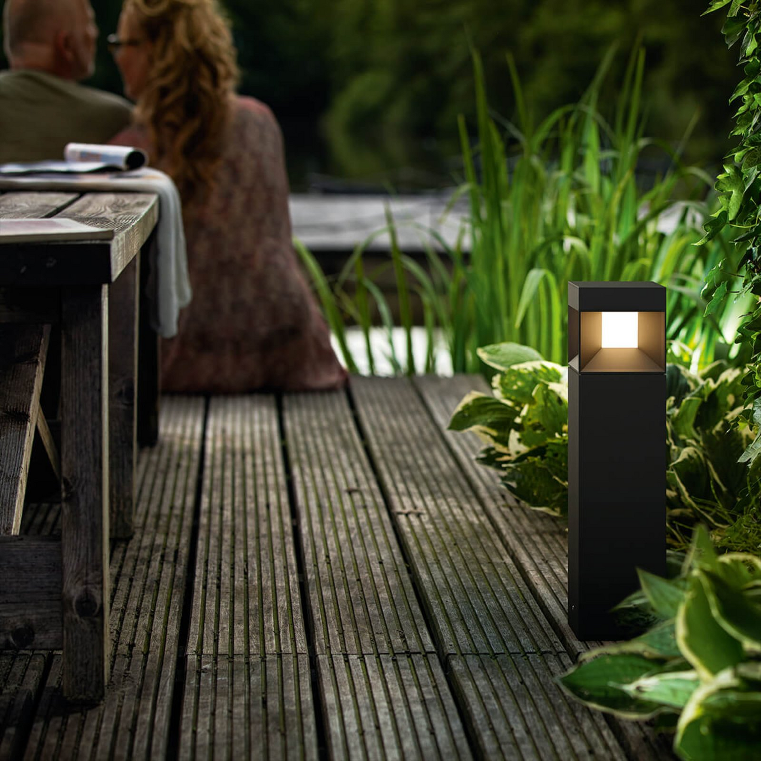 B-Ware Philips Parterra Led Sockelleuchte Gartenleuchte Wegeleuchte Außenleuchte Lampe - 8718696158852