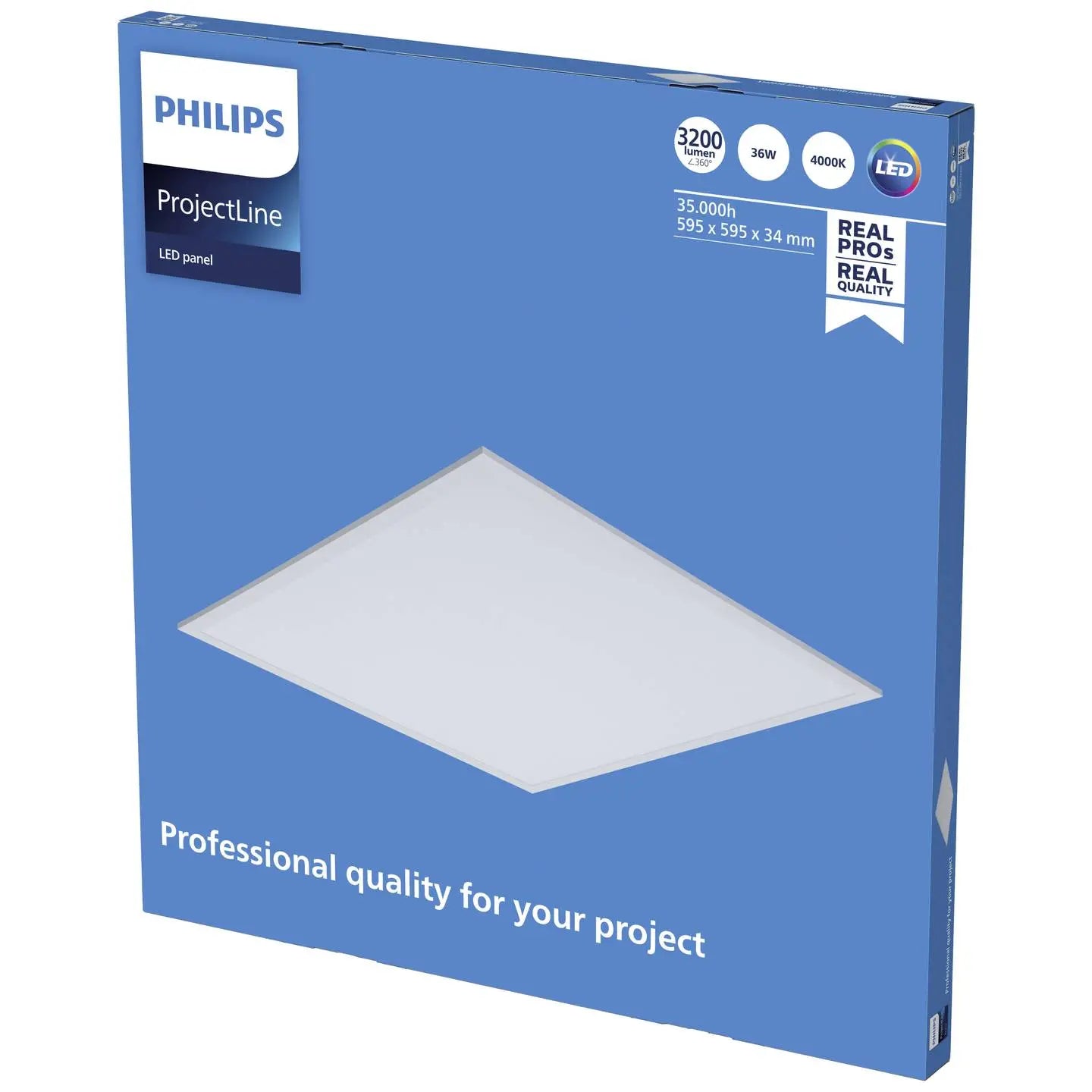 B-Ware Philips Project Line Led Panel 36 W Deckenlampe Deckenleuchte Led Naturweiß W933 - 8719514955271