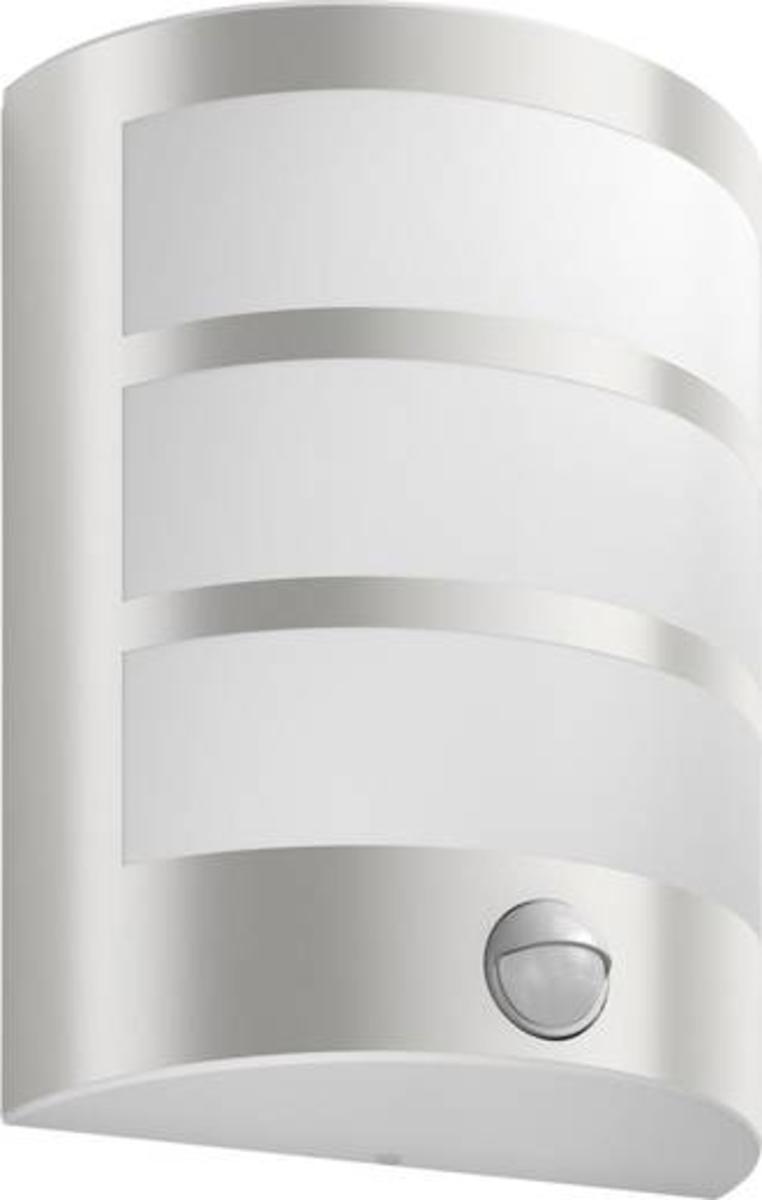 Philips Außenwandleuchte Wandlampe LED Sensorlampe Edelstahl Warm-Weiß Bewegungs - 8718696131657