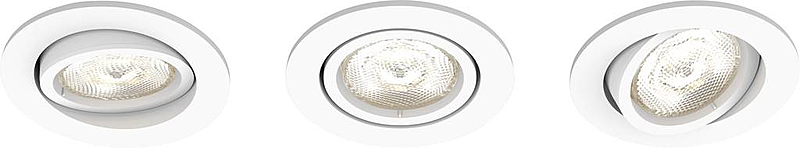 B-Ware Philips Lighting Shellbark 5020331 P0 Led Einbauleuchte 3er Set 13.5 W Warm Weiß - 8718696160299