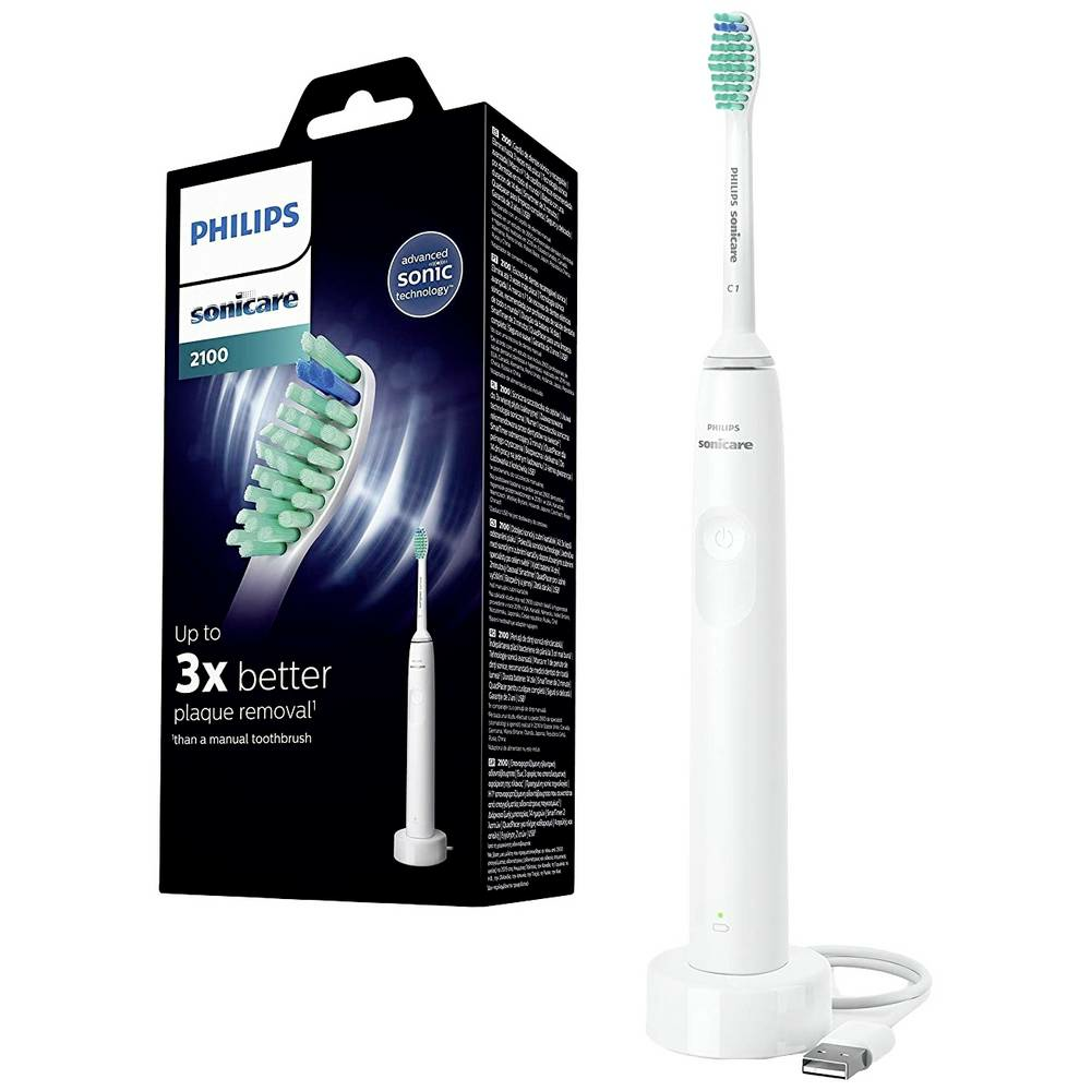 B-Ware Philips Sonicare 2100 Hx3651/13 Elektrische Zahnbürste Schallzahnbürste Weiß - 8710103985501