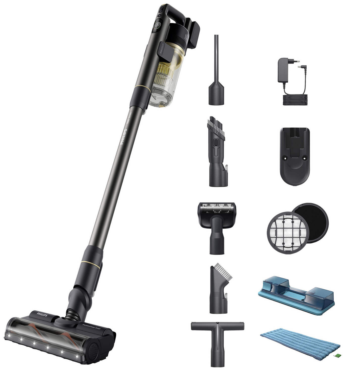 B-Ware Philips Home 7000 Series Xc7057/01 Akku Handstaubsauger 25.2 V Turbodüse Sauger - 8720389022470