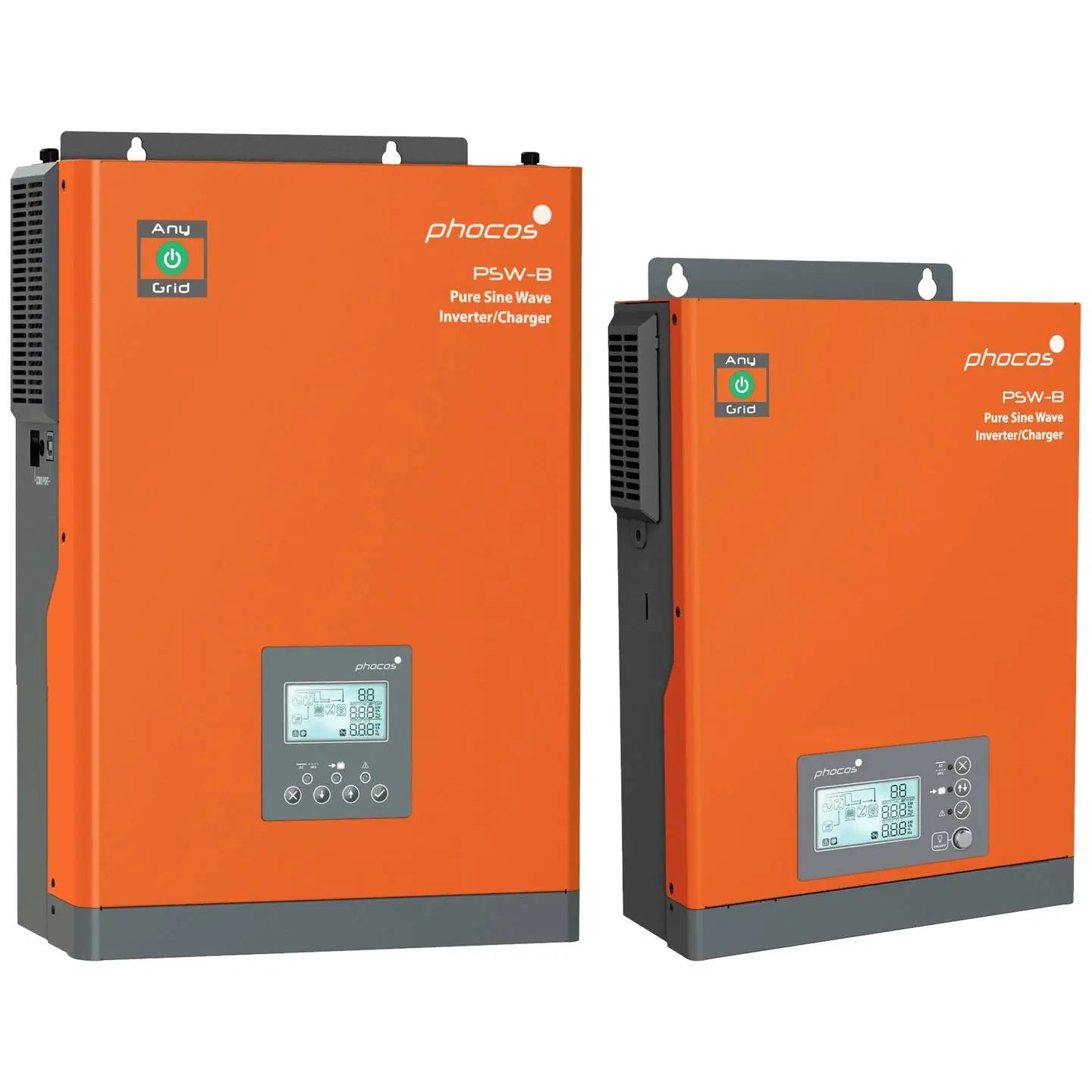 B-Ware Phocos Hybrid Wechselrichter Laderegler Solar Inverter 3000 W 24 V Grau Mppt Akku - 4260259963594