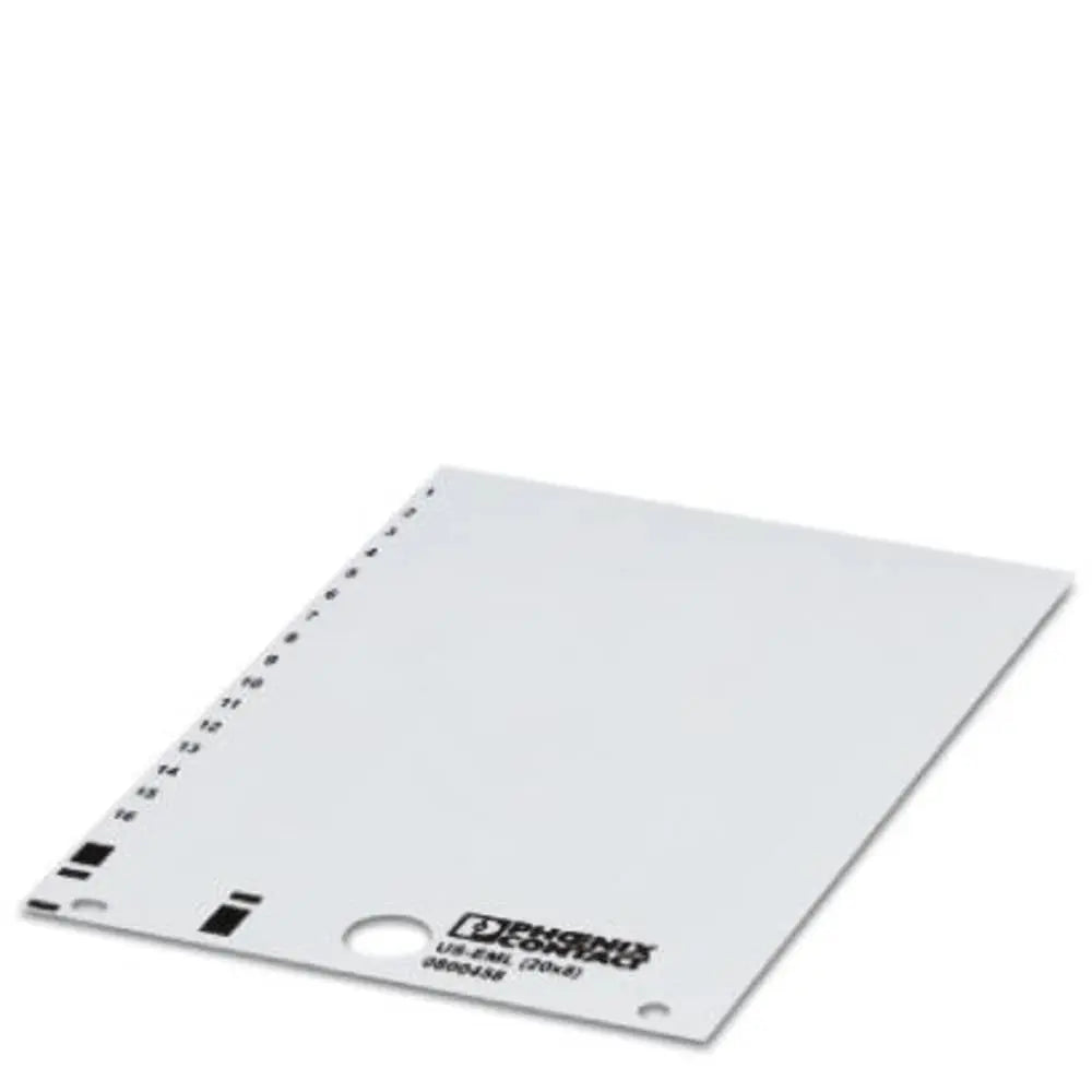 B-Ware Phoenix Contact Gerätemarkierung Etikett Markierung Montage 20x8mm Gelb - 4046356606332