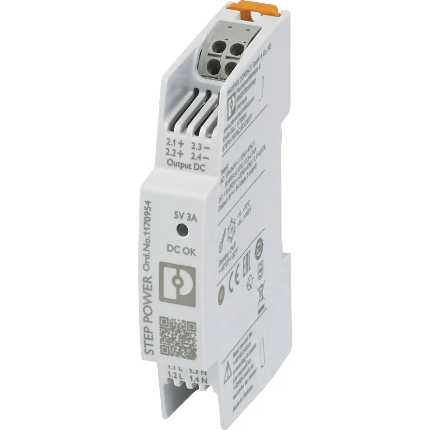 B-Ware Phoenix Contact Hutschienen Netzteil Din Rail 5 V Dc 3 A 1 Ausgang 15 W 1 Stück - 4063151195915
