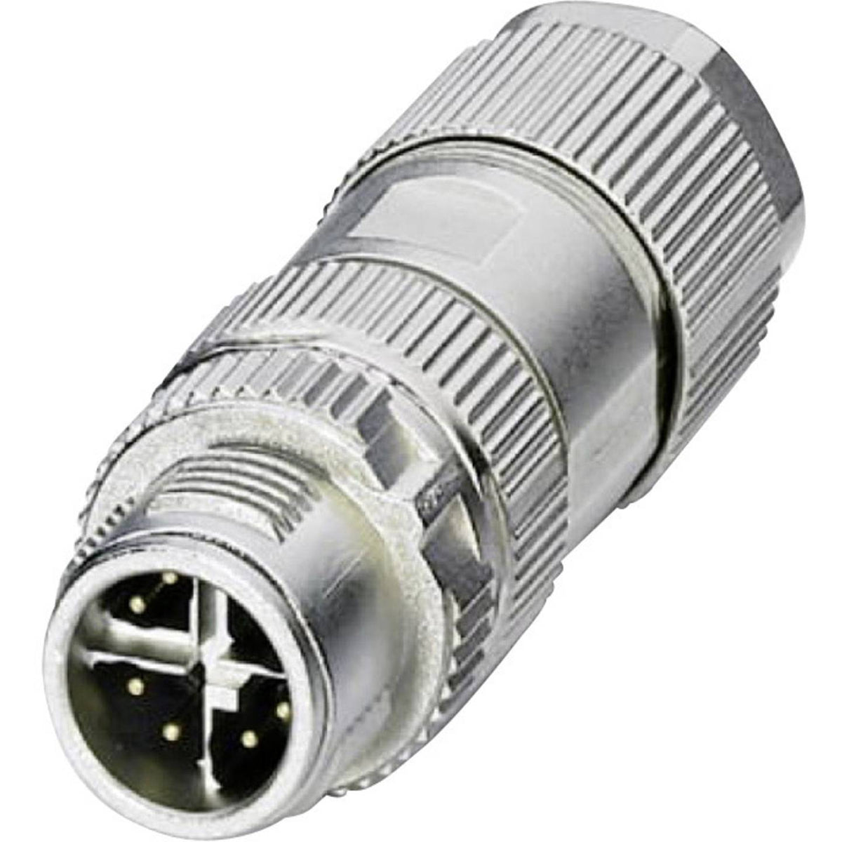 Phoenix Contact Sensor Aktor Datensteckverbinder Stecker Verbindung Silber M12 - 4046356530699