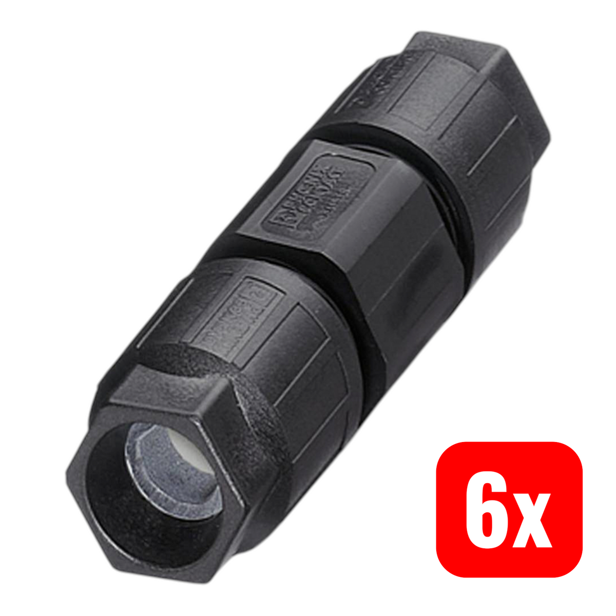 Phoenix Contact Rundstecker Leitungsverbinder Rundsteckverbinder 6 STÜCK - 4017918951177