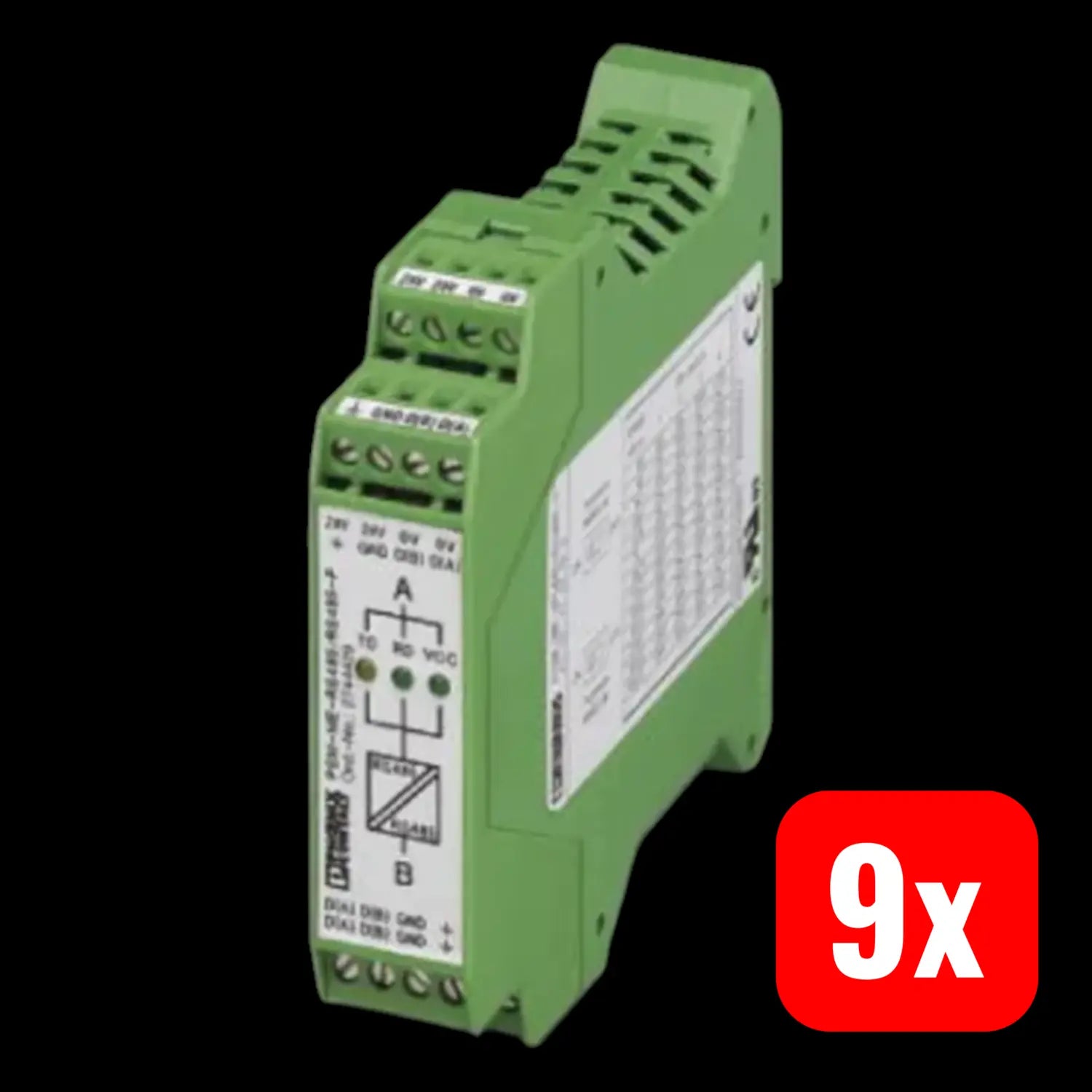 B-Ware Phoenix Contact Sps Erweiterungsmodul Repeater Rs485 Reichweitenerhöhung 9 Stück - 4017918171797