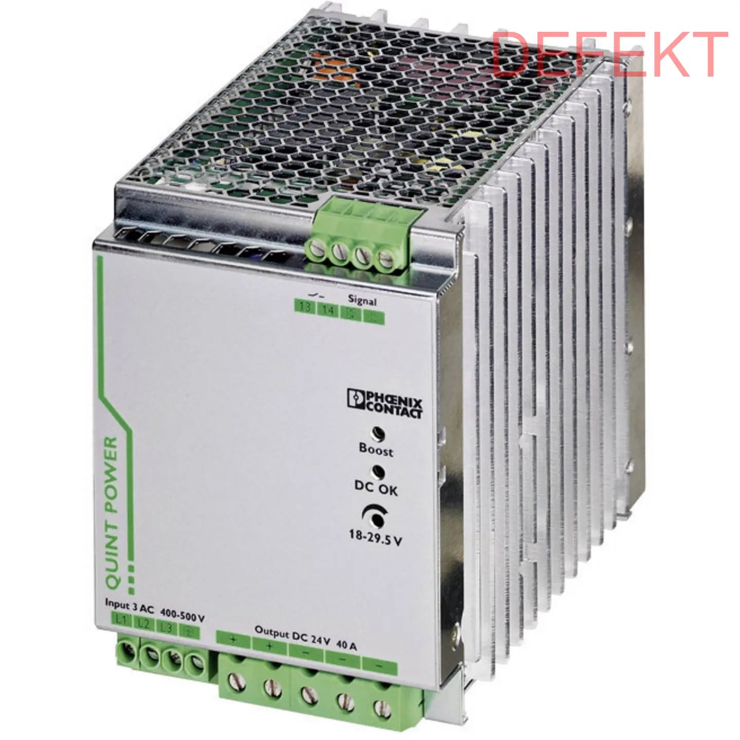 D-Ware Phoenix Contact Hutschienen Netzteil Din Rail 24 V Dc 40 A 960 W Defektware - 4046356152877