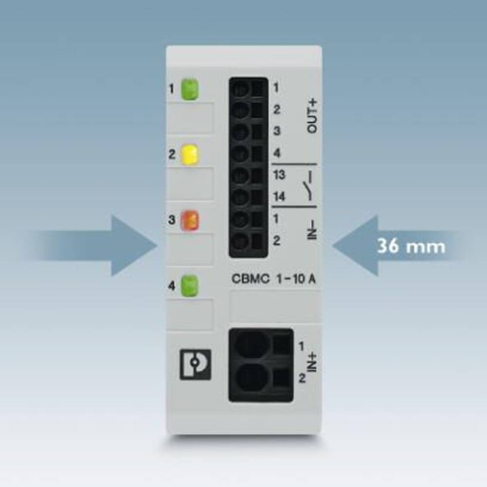 Phoenix Contact Schutzschalter Geräteschutzschalter CBMC E4 1 Schließer Grau - 4055626149356