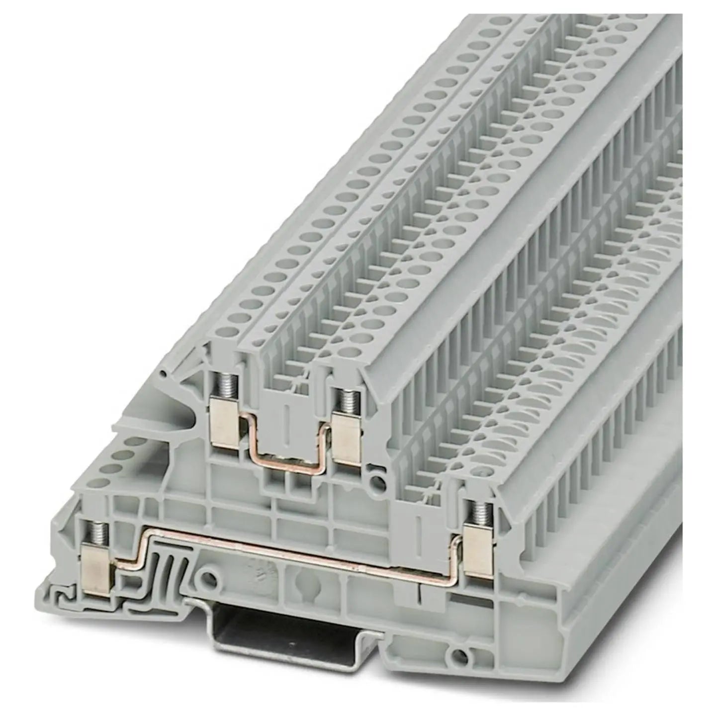 B-Ware Phoenix Contact Installationsetagenklemme Reihenklemme Grau Klemme Set 50 Stück - 4046356643962