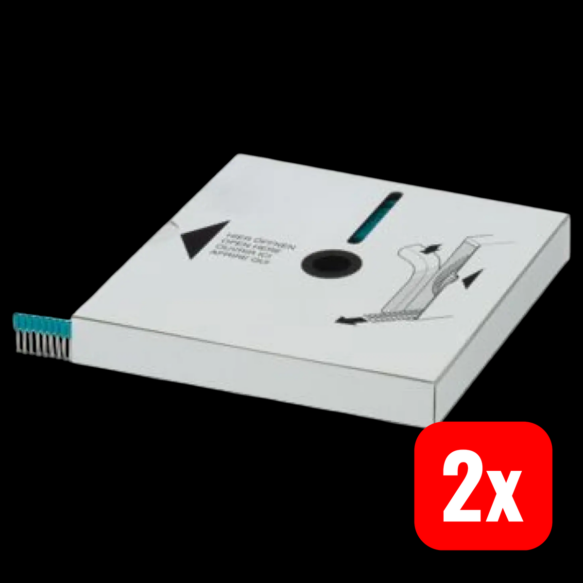 Phoenix Contact 3240249 Aderendhülse Ferrule 0.34 mm² Teilisoliert 2000 STÜCK - 4046356461405