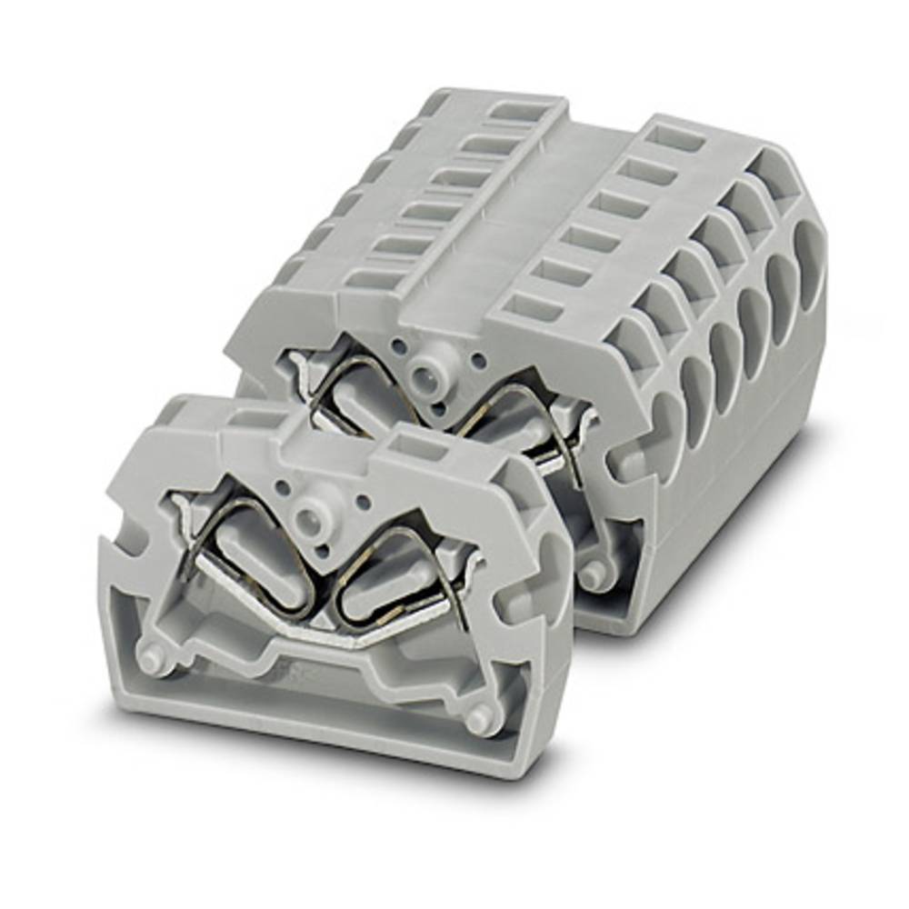 Phoenix Contact 3249062 Durchgangsklemme 5.2 mm Zugfeder Grau Klemme 200 STÜCK - 4046356166522