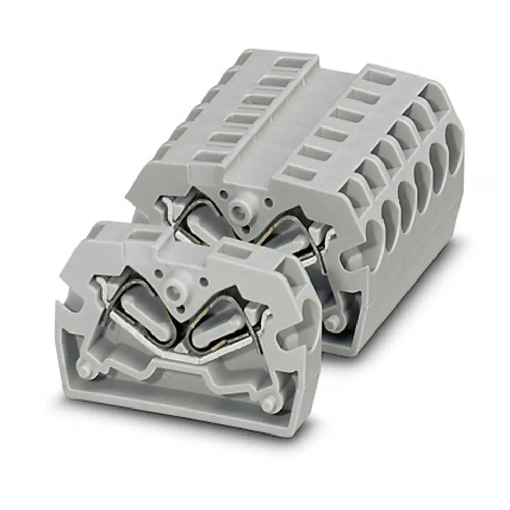 B-Ware Phoenix Contact 3249062 Durchgangsklemme 5.2 Mm Zugfeder Grau Klemme 200 Stück - 4046356166522