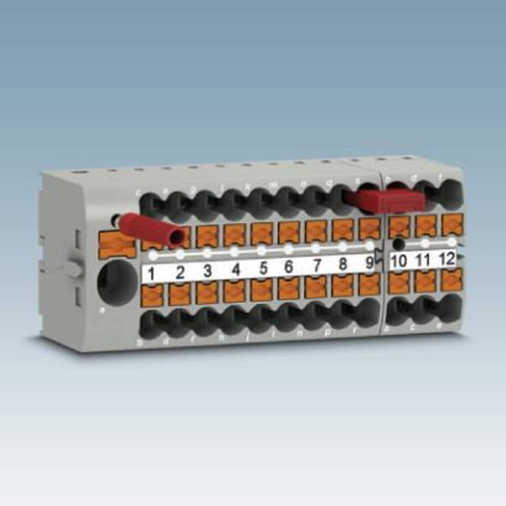 B-Ware Phoenix Contact Verteilerblock Stromverteiler Block 3273106 Orange 8 St - 4055626391113