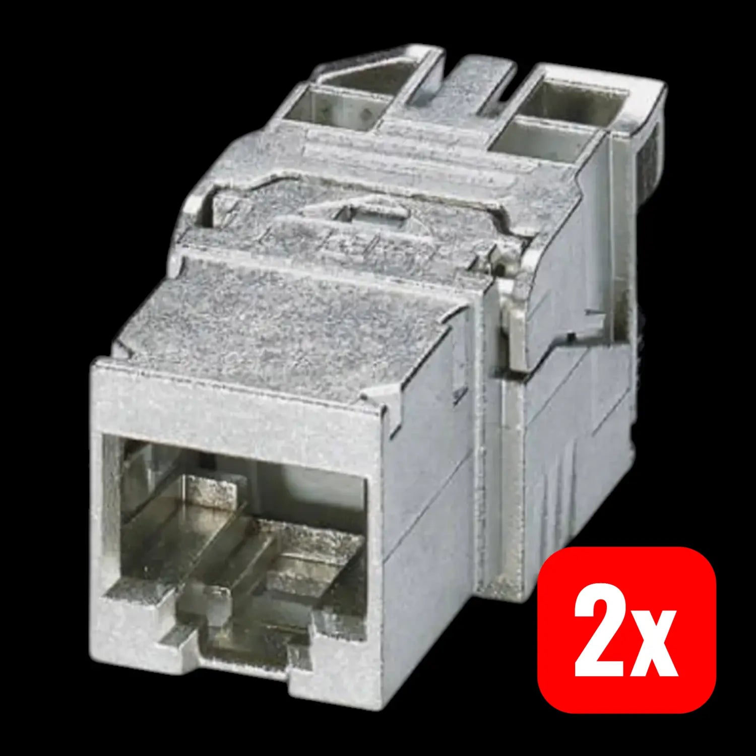 B-Ware Phoenix Contact Buchse Einsatz Rj45 Buchseneinsatz Sensoren Verbinder 2 Stück - 4055626251424