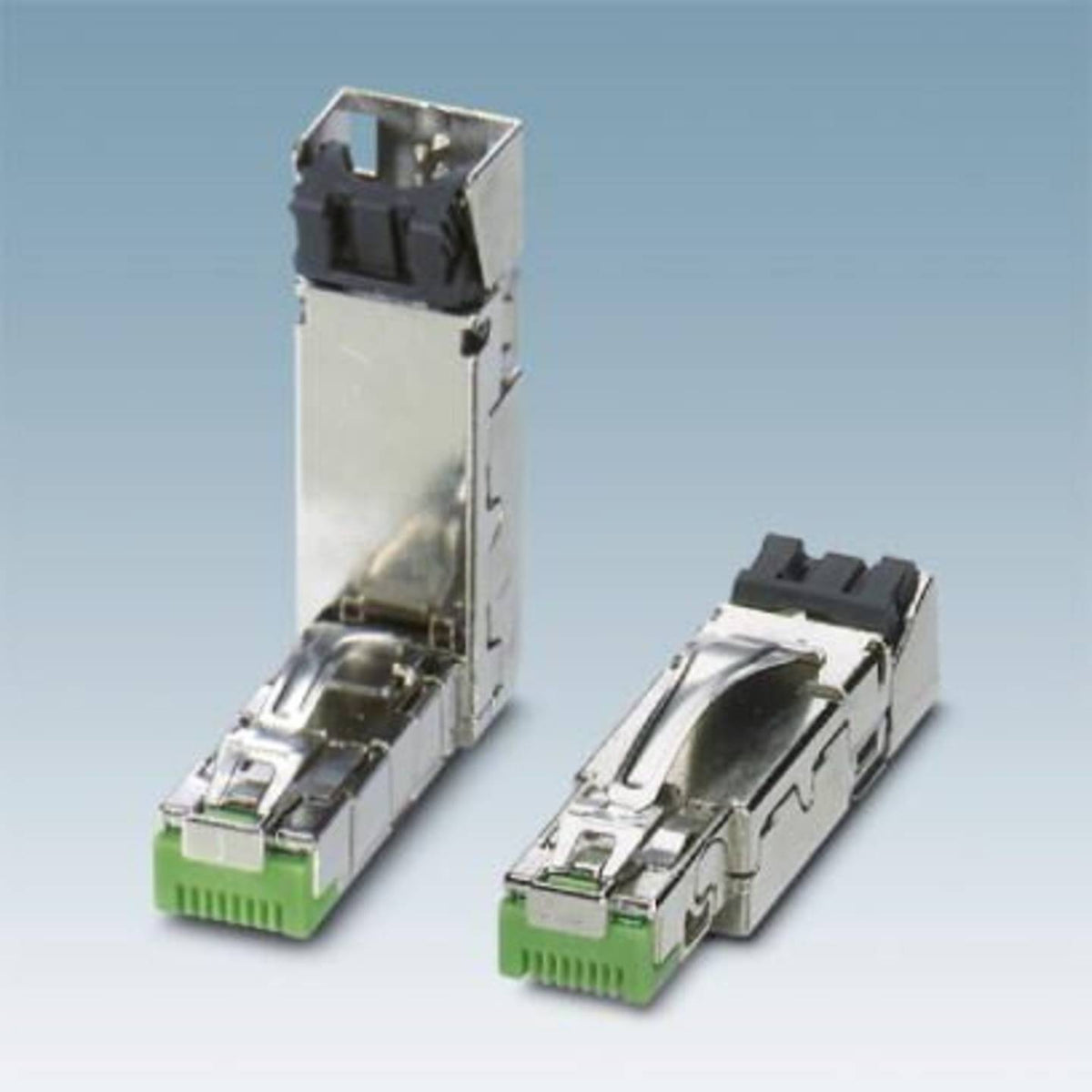 Phoenix Contact RJ45-Steckverbinder Stecker 1406341 gewinkelt Polzahl 6 Metall - 4046356760874