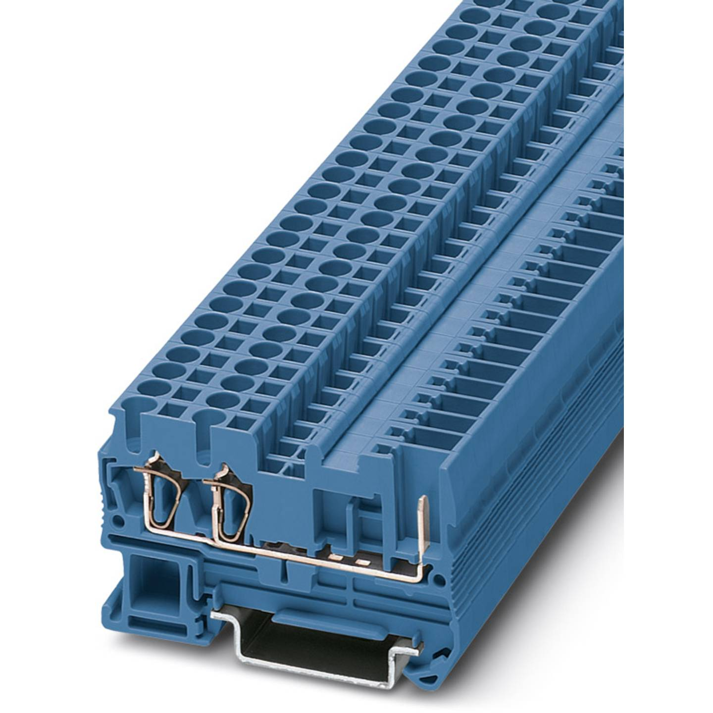 B-Ware Phoenix Contact Durchgangsklemme Klemmenblock St 2,5 Twin 1 P Bu Blau 2 Stück - 4017918927165