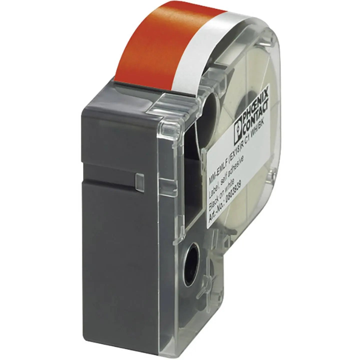 B-Ware Phoenix Contact Etiketten Thermotransferdruckerband Vinylpolymer Rot Weiß 24mm - 4055626212395