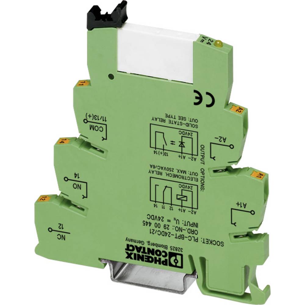 Phoenix Contact Interfacerelais Relais Koppelrelais PLC-RPT-230UC21 1 Wechsler - 4046356507004