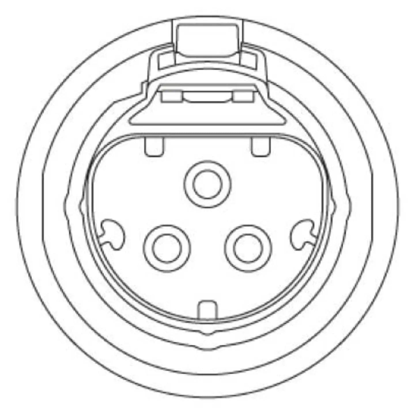 B-Ware Phoenix Contact Pruefstecker Buchse Stecker 3 Polig Schrauben Schwarz - 4046356914734