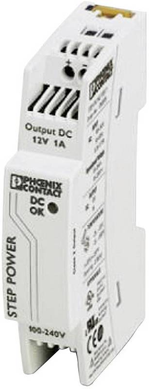 B-Ware Phoenix Contact Step Ps/1 Ac/12 Dc/1 Hutschienen Netzteil 12 V/Dc 1.1 A 12 W  - 4046356519960
